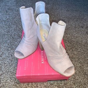 Kristin Cavallari Chinese Laundry Lash Kid Suede Harbor Grey 10